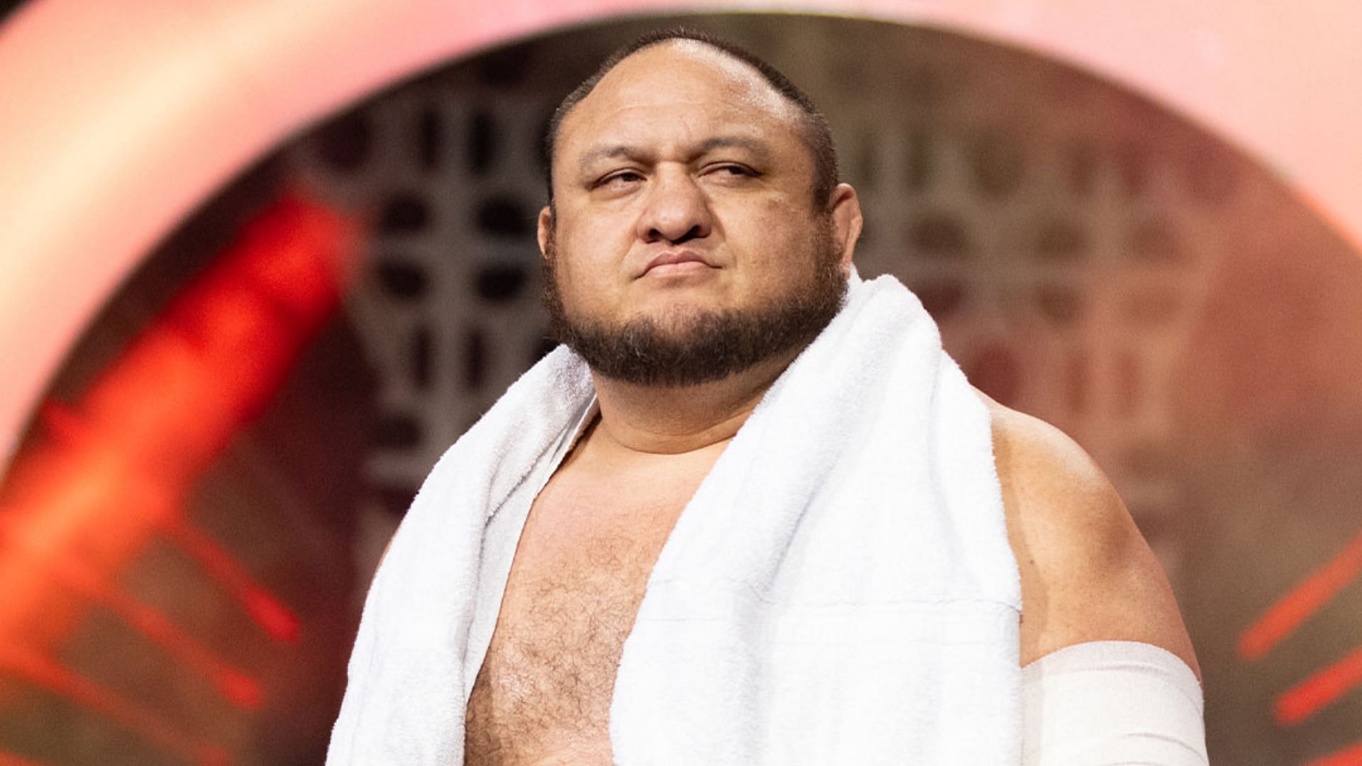 Samoa Joe is a former AEW World Champion. (Image credits: AEW Facebook page)