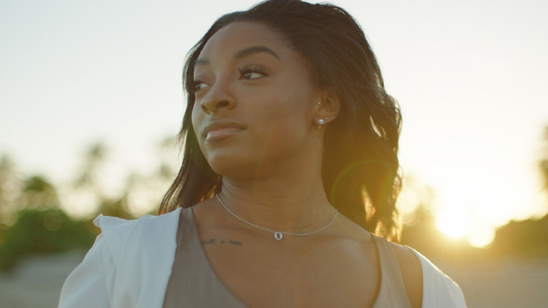 The first part of Simone Biles Rising is currently streaming on Netflix(Image via Netflix)