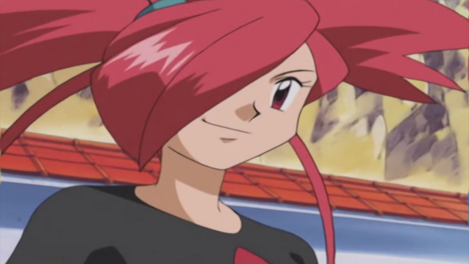 Flannery uses weather in her initial gym battle, making her exponentially harder (Image via The Pokemon Company)