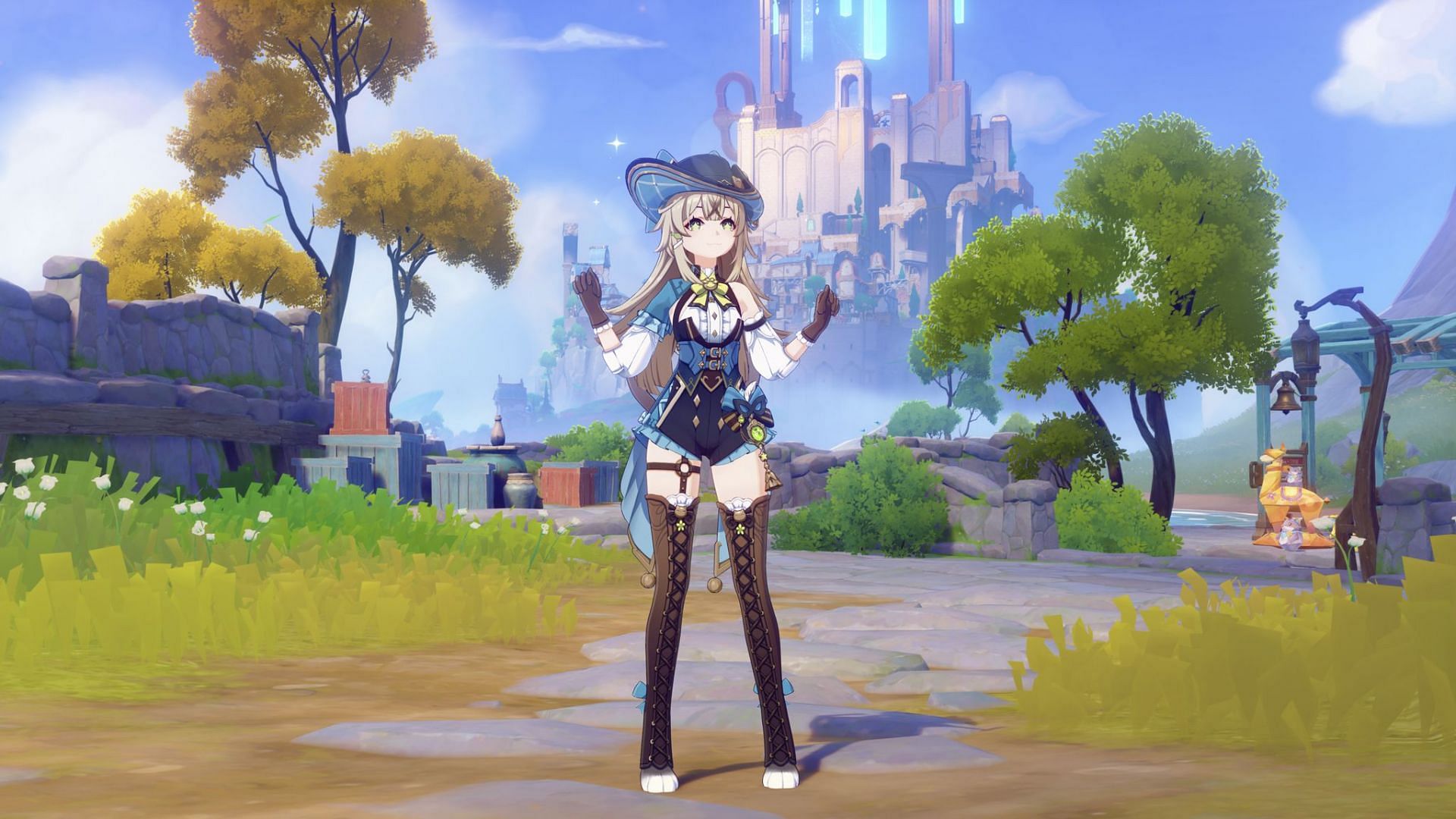 Free Kirara cat burglar outfit (Image via HoYoverse)