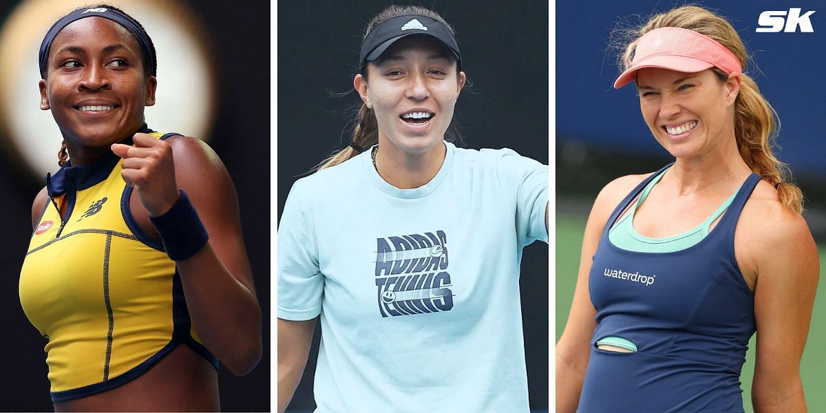 Coco Gauff, Danielle Collins, Jessica Pegula. source: Getty Images