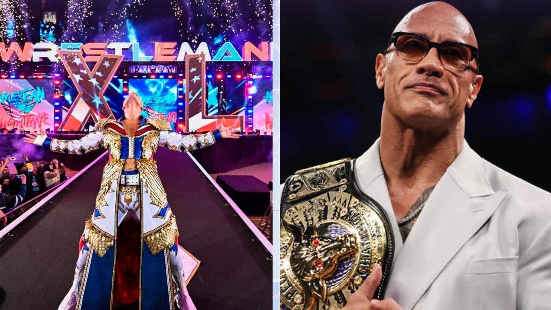 Cody Rhodes and The Rock in picture