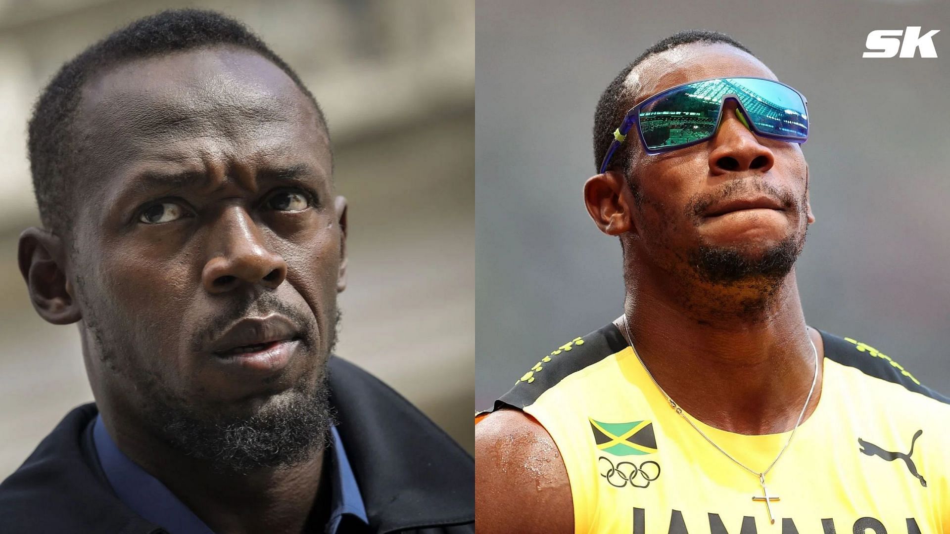 Usain Bolt and Yohan Blake