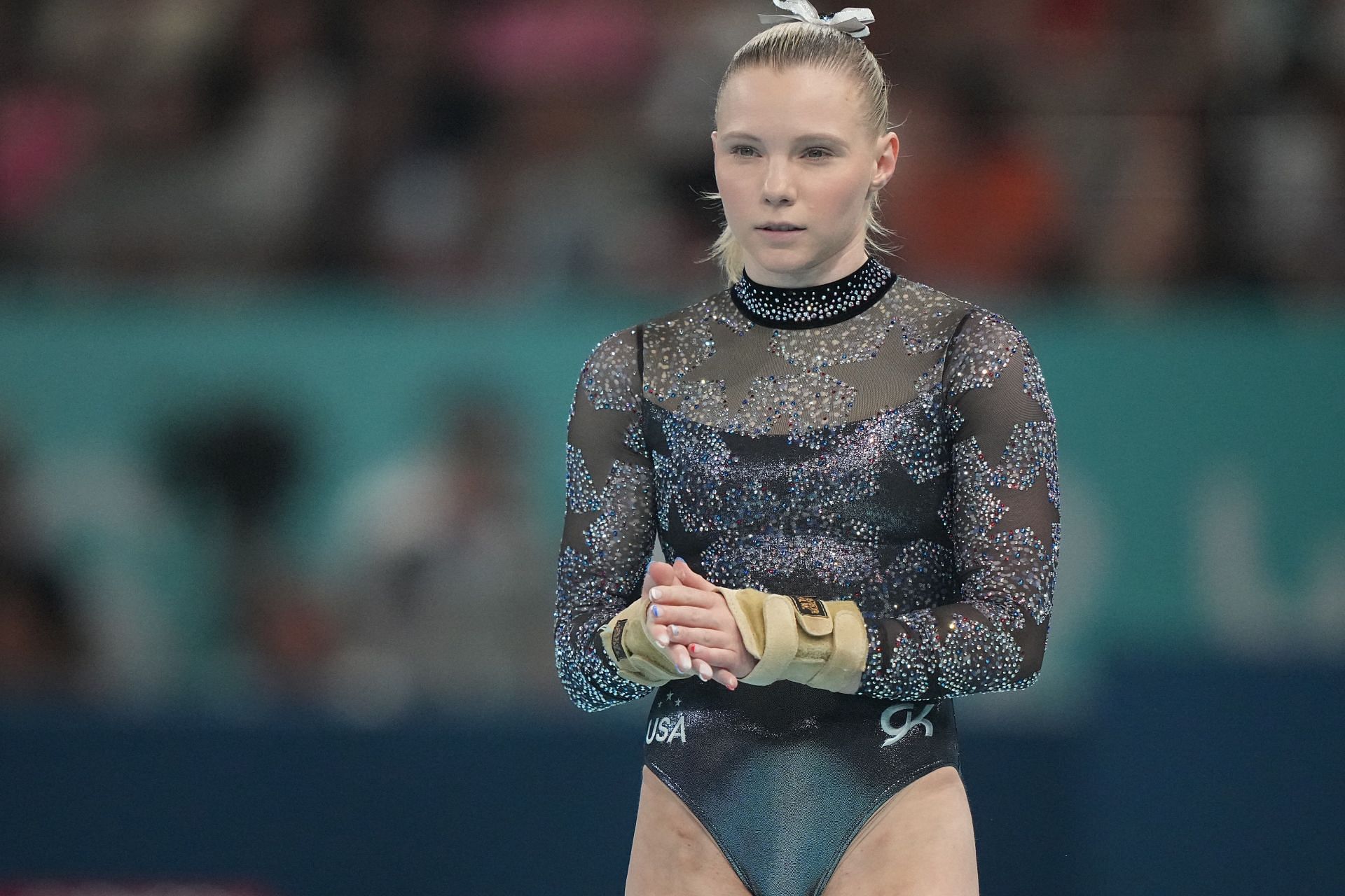 Jade Carey at the 2024 Paris Olympics - Day 2 - Source: Getty