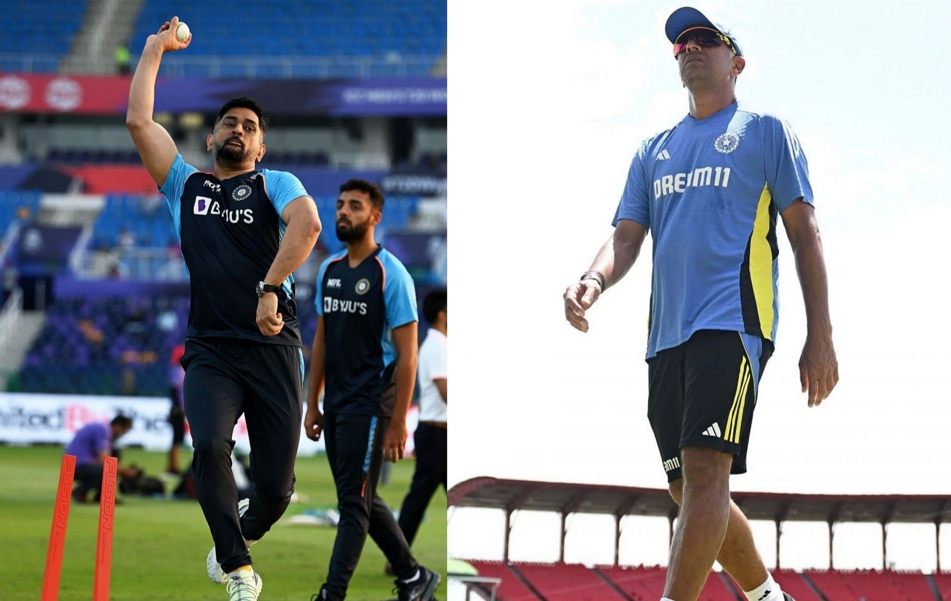 MS Dhoni, Rahul Dravid