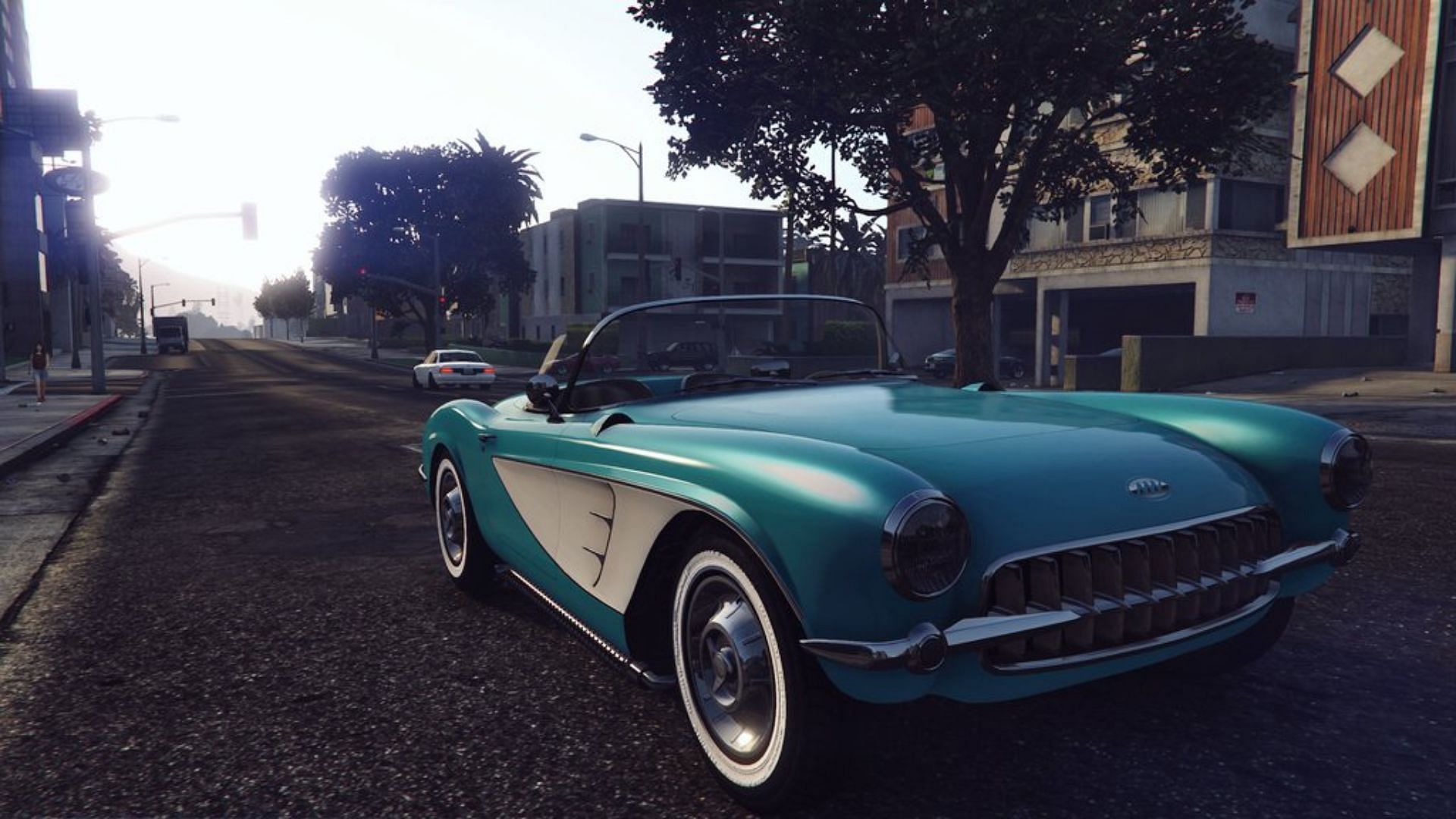 The Coquette D1 in Los Santos (Image via X/@AmyVinewood)