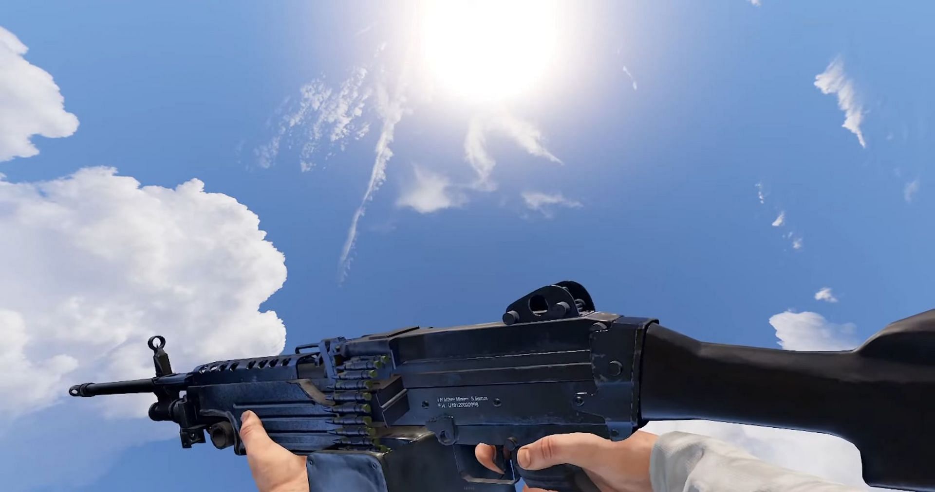 M249 is an excellent LMG (Image via Facepunch Studios)