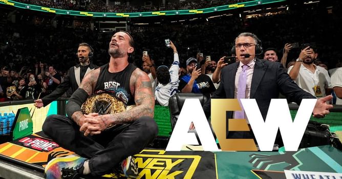 CM Punk does the unthinkable, crashes AEW star's interview at the San Diego Comic-Con