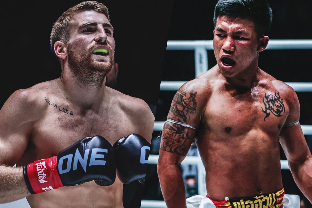 Jonathan Haggerty (L) and Rodtang (R) | Image credit: ONE Championship