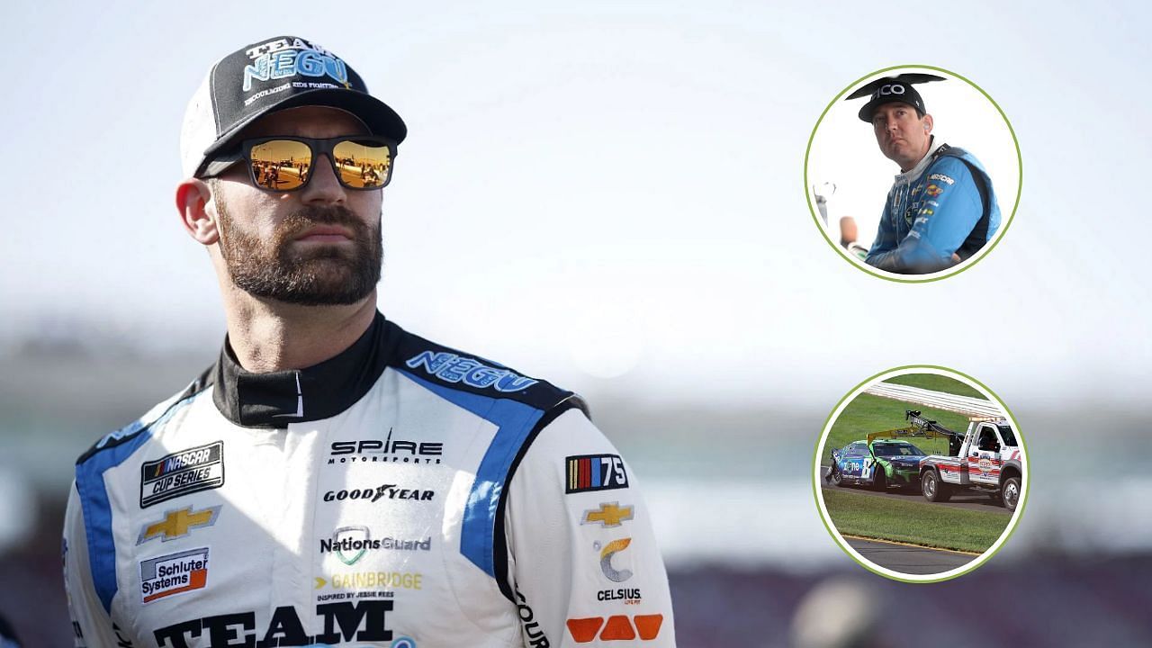 Corey LaJoie further shares his thoughts on the incident with Kyle Busch at Pocono (images:Getty)