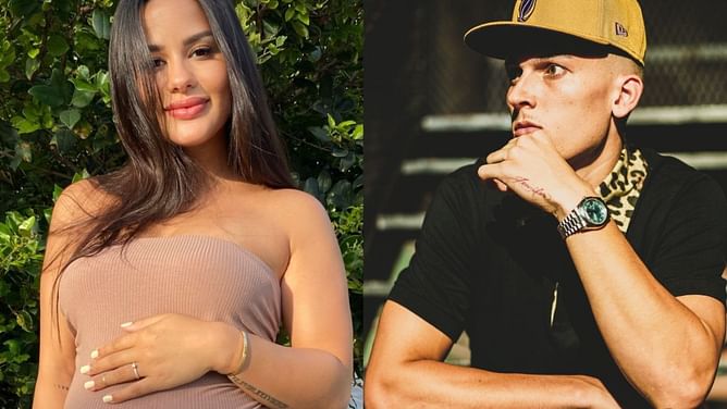 Tyler Herro's girlfriend Katya Elise Henry rocks USA flag design swimwear to celebrate 4th of July
