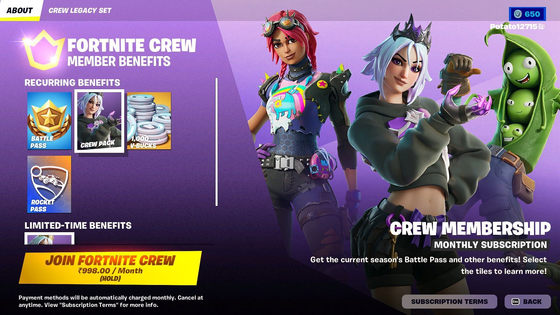 You can now purchase the Persephone skin in Fortnite (Image via Epic Games)