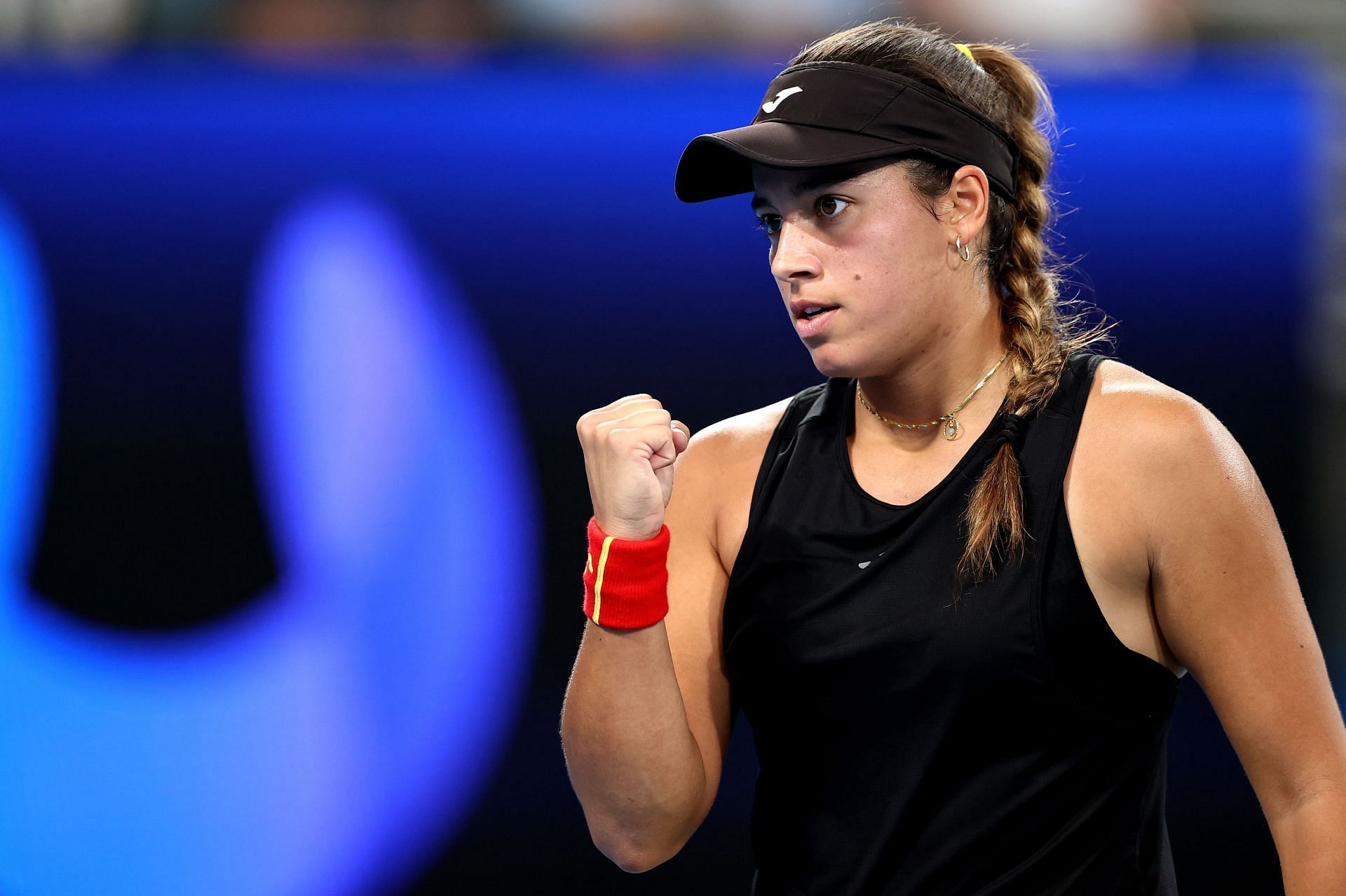 Jessica Bouzas Maneiro at the 2023 United Cup. (Photo: Getty)