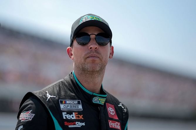 “His car was pretty strong”: Denny Hamlin admits he wouldn’t have caught Ryan Blaney at Pocono