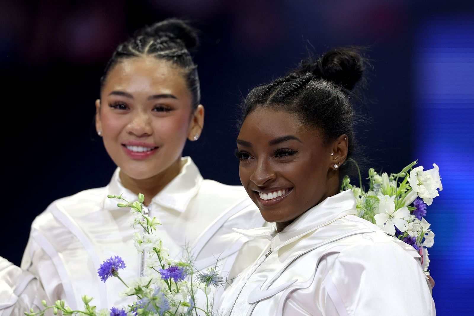 In Pictures Simone Biles and USA Team members attend last training