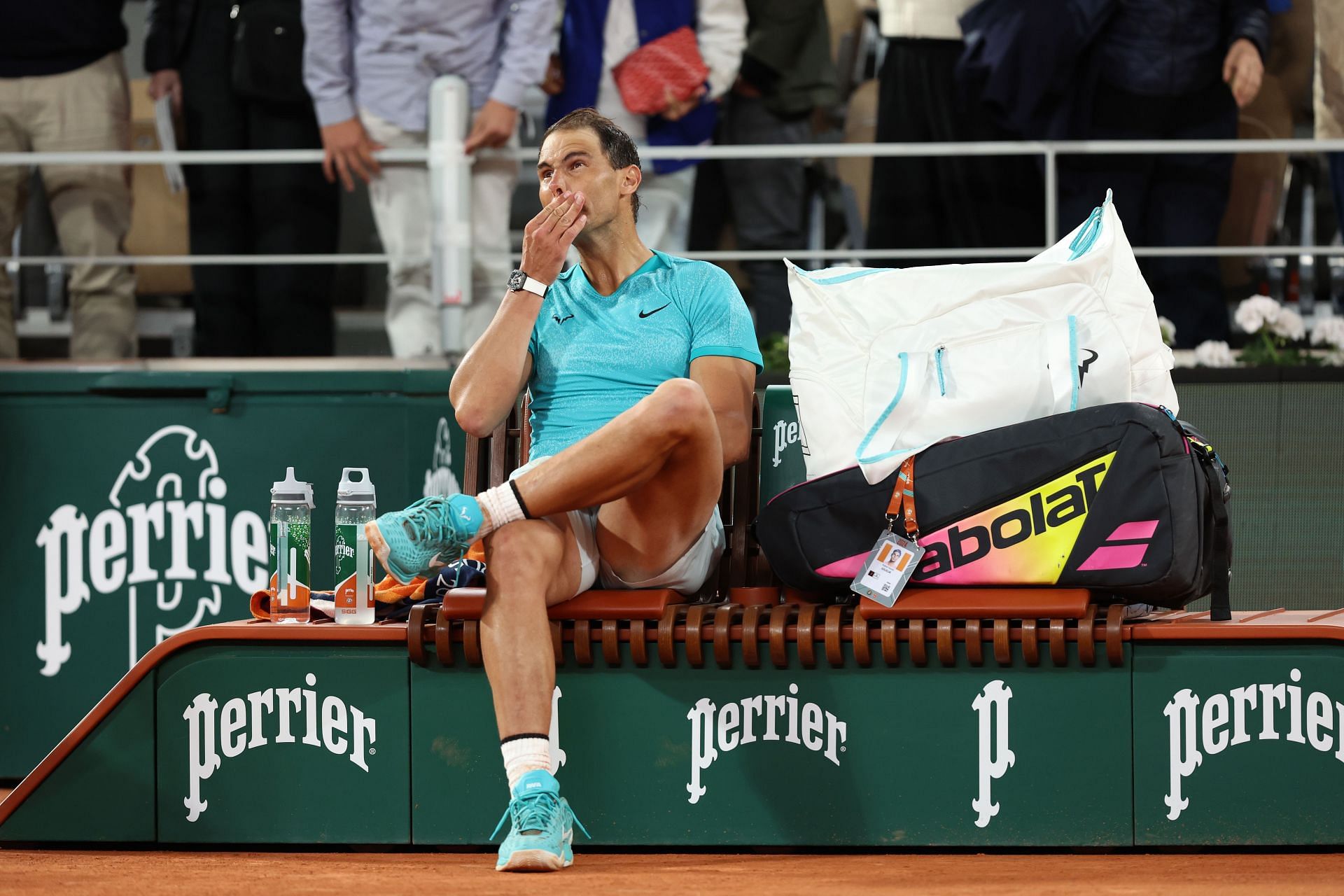 The Spaniard at the French Open( Image Source: GETTY)