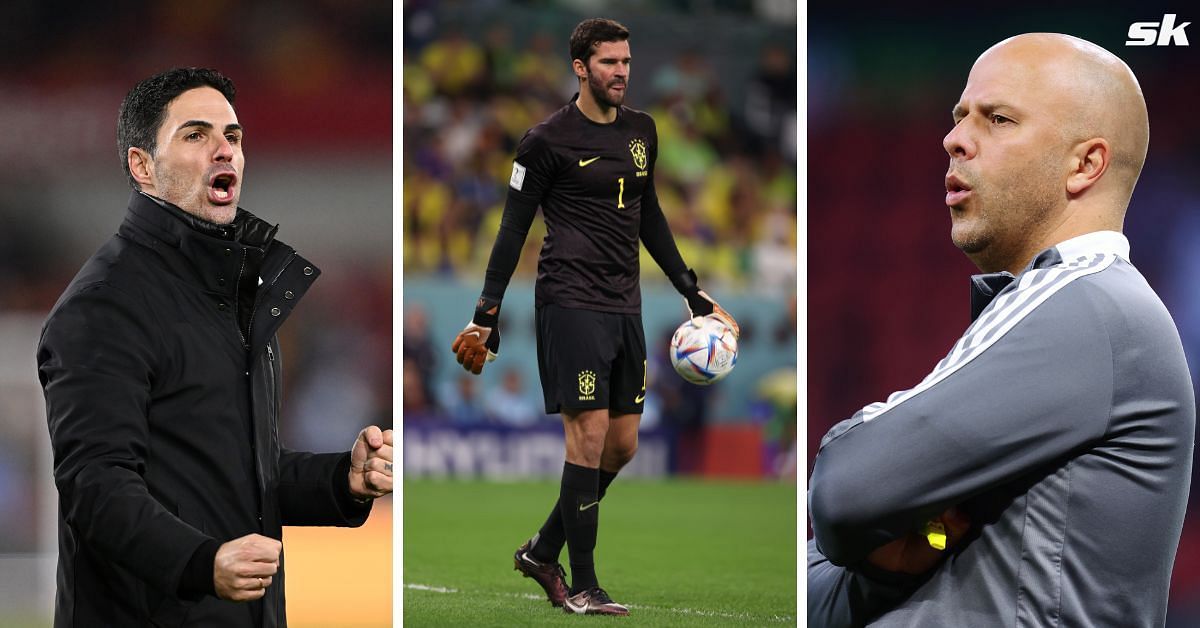 Arne Slot could rival Mikel Arteta for the shot-stopper viewed as Alisson