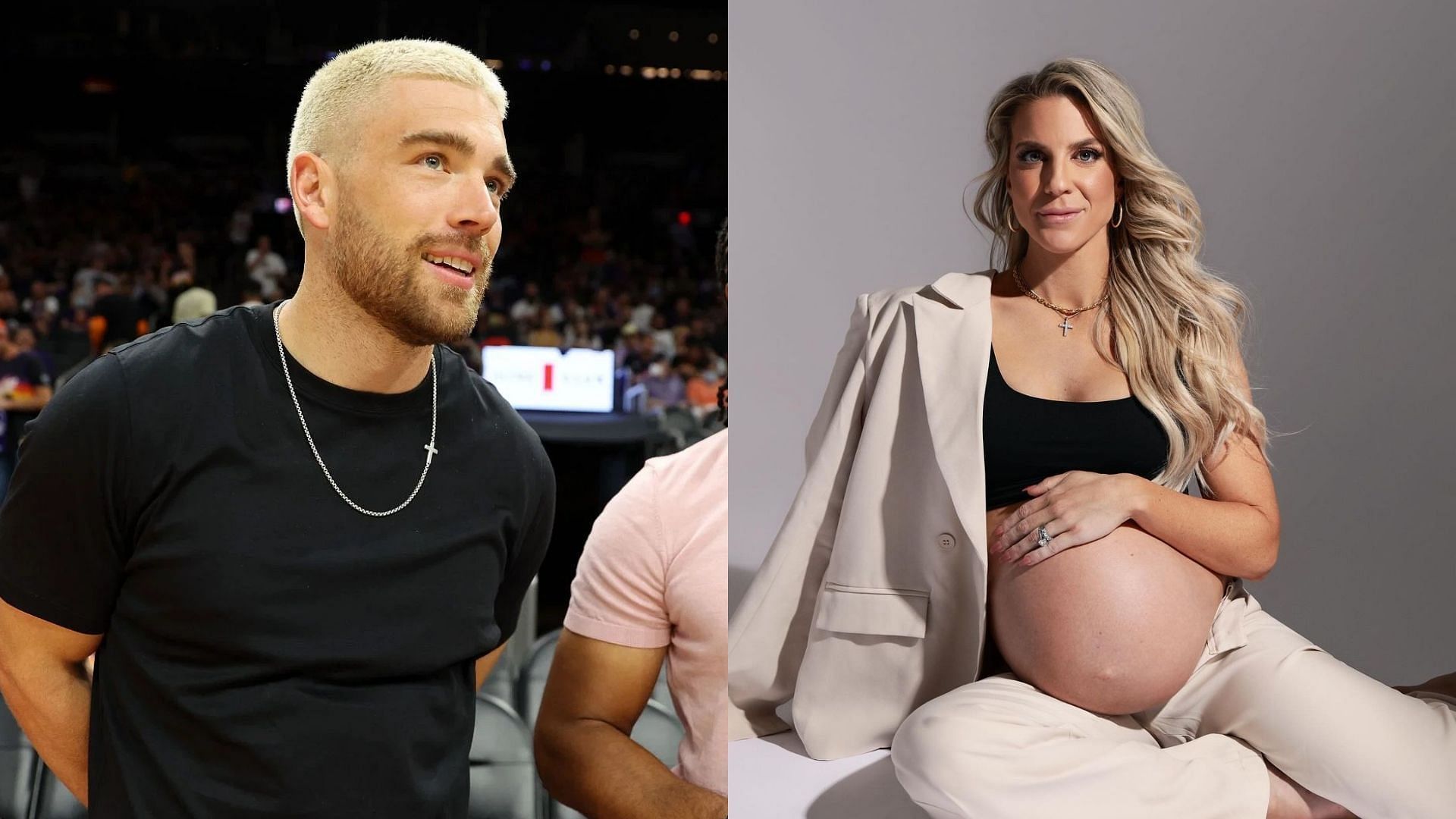 Zach Ertz ad his wife Julie will welcome another child