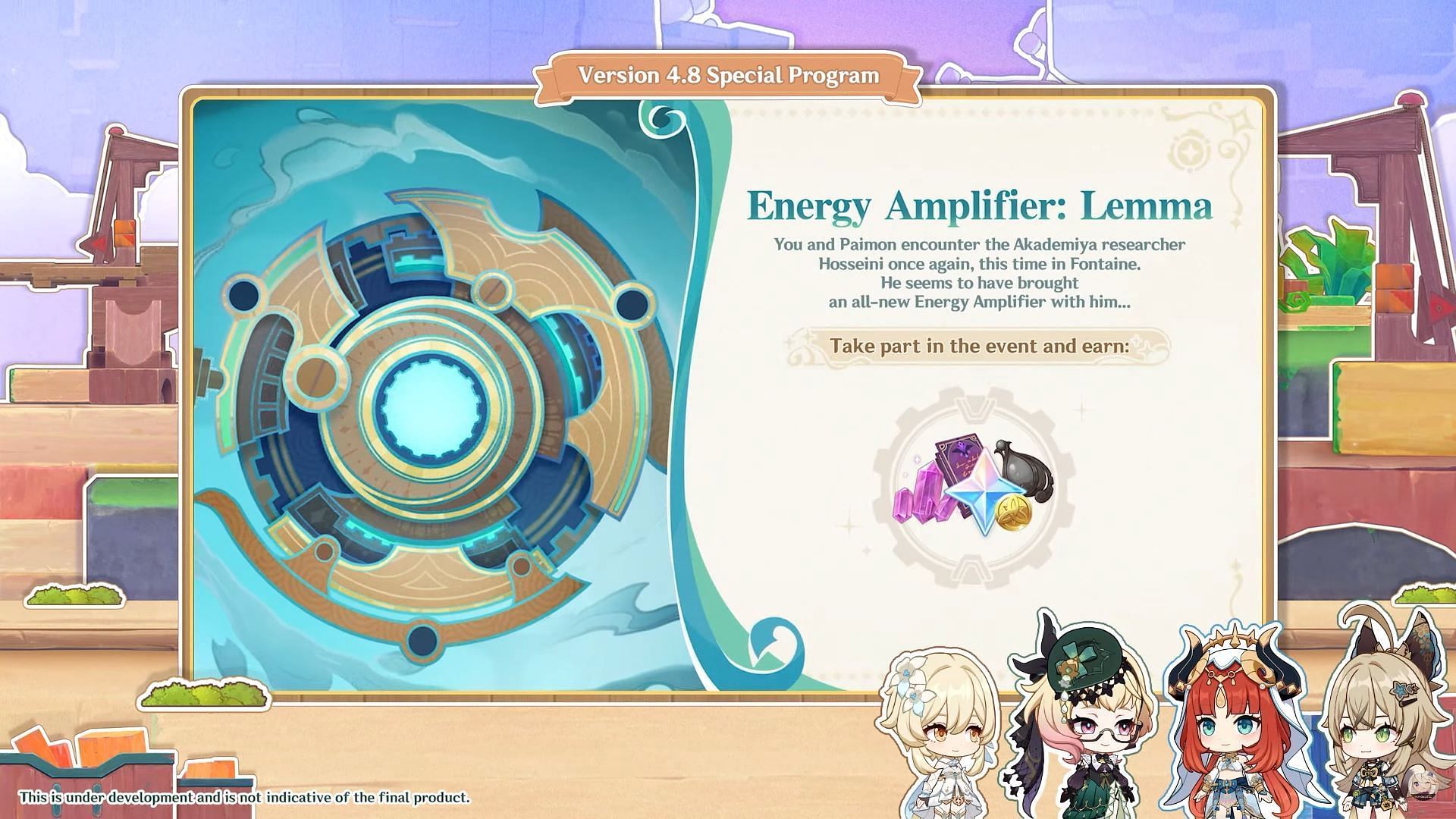 Energy Amplifier: Lemma (Image via HoYoverse)