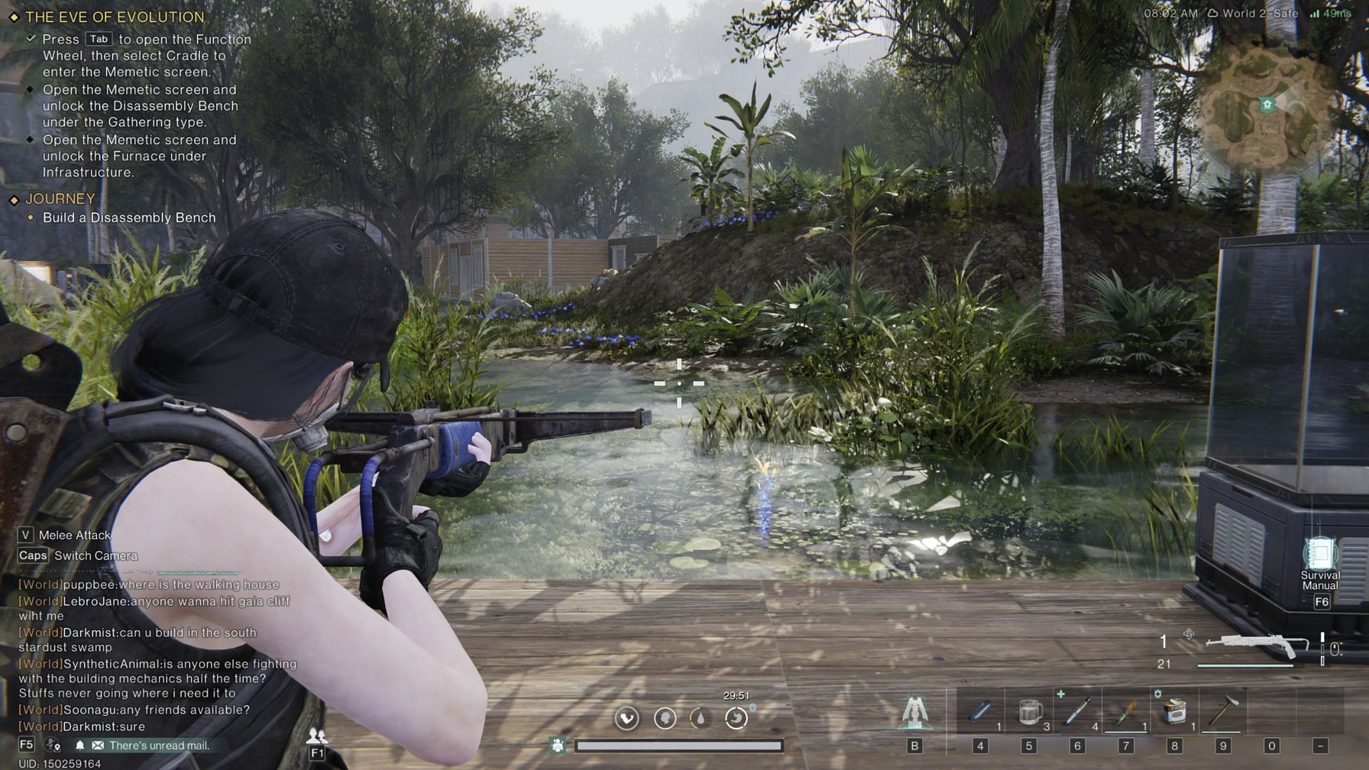 Whether using a crossbow or pistol, you&#039;ll need the right ammo (Image via NetEase Games)