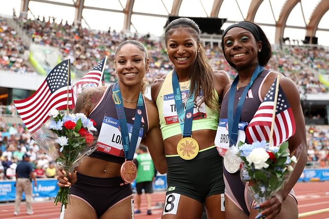 Coco Gauff and Allyson Felix congratulate Gabby Thomas on punching her ticket to Paris Olympics 2024