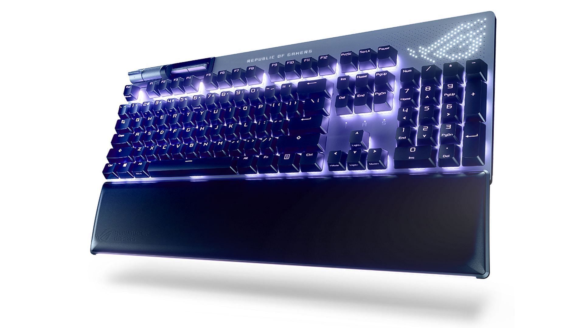 Asus's keyboard offers a far better gaming experience (Image via Asus)