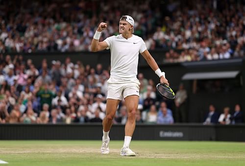 Holger Rune at Wimbledon 2024. (Photo: Getty)