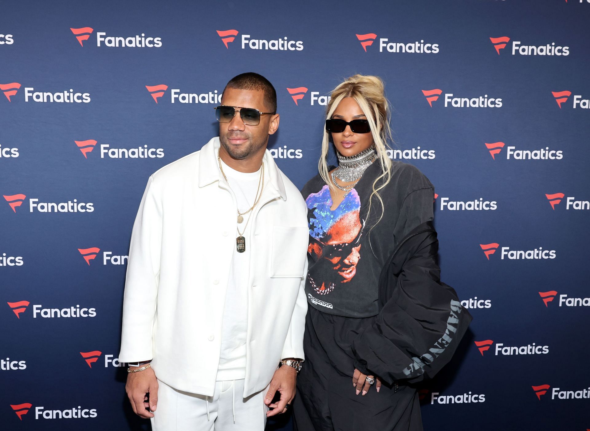 Russell Wilson at Michael Rubin&#039;s 2024 Fanatics Super Bowl Party