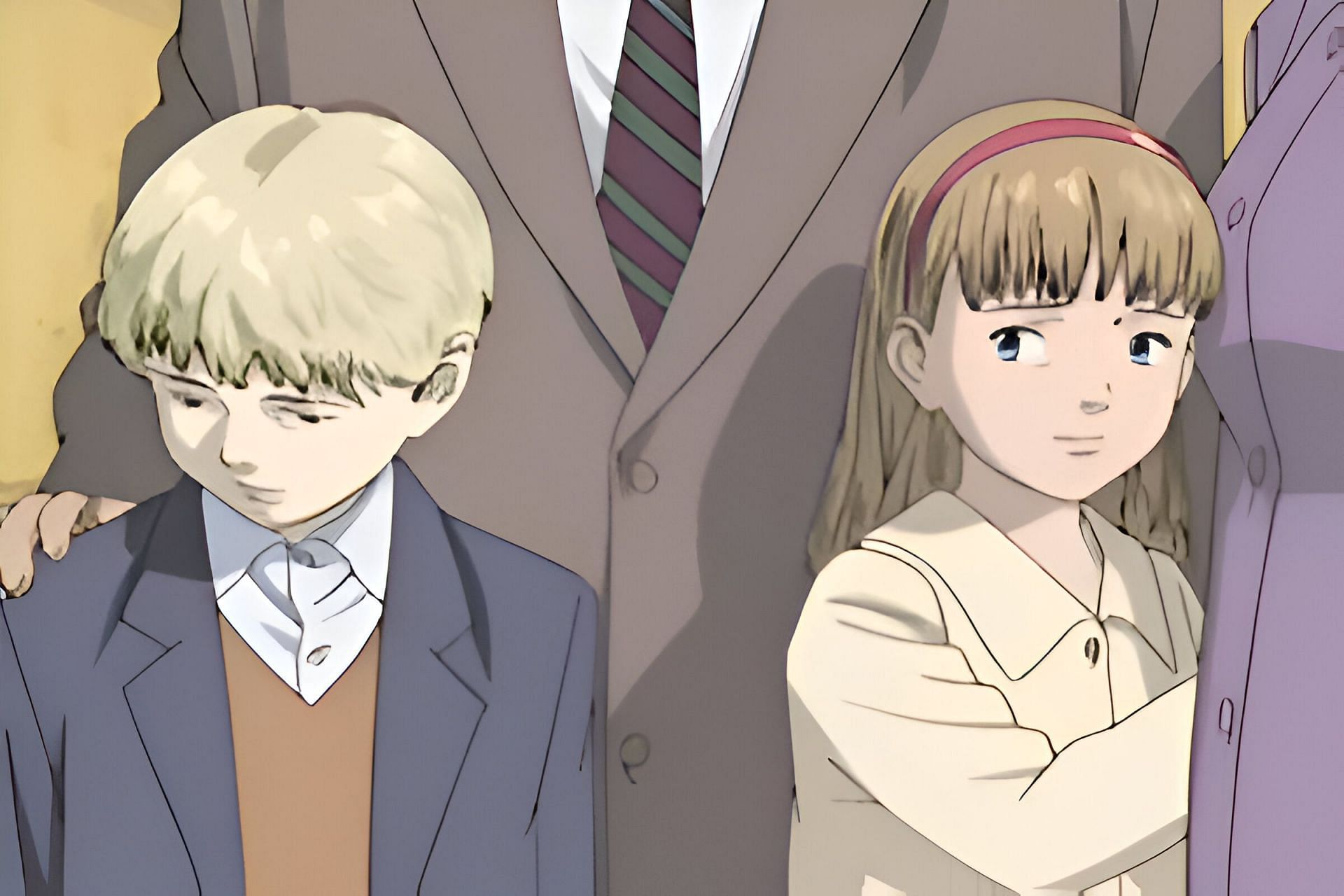 Johan and Anna as seen in the anime (Image via Madhouse)