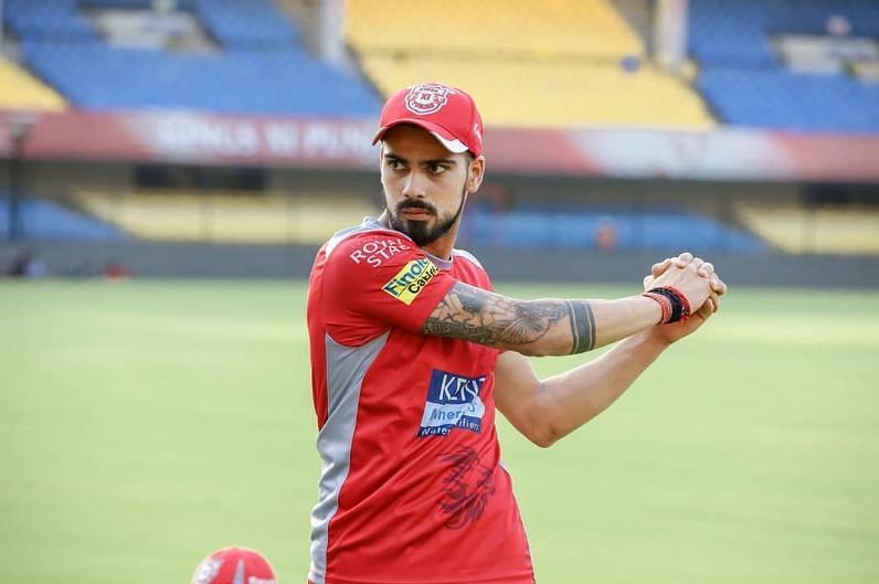 Mayank Dagar in a training session for Kings XI Punjab (now Punjab Kings) (Image Credits: Mayank Dagar&#039;s Instagram)