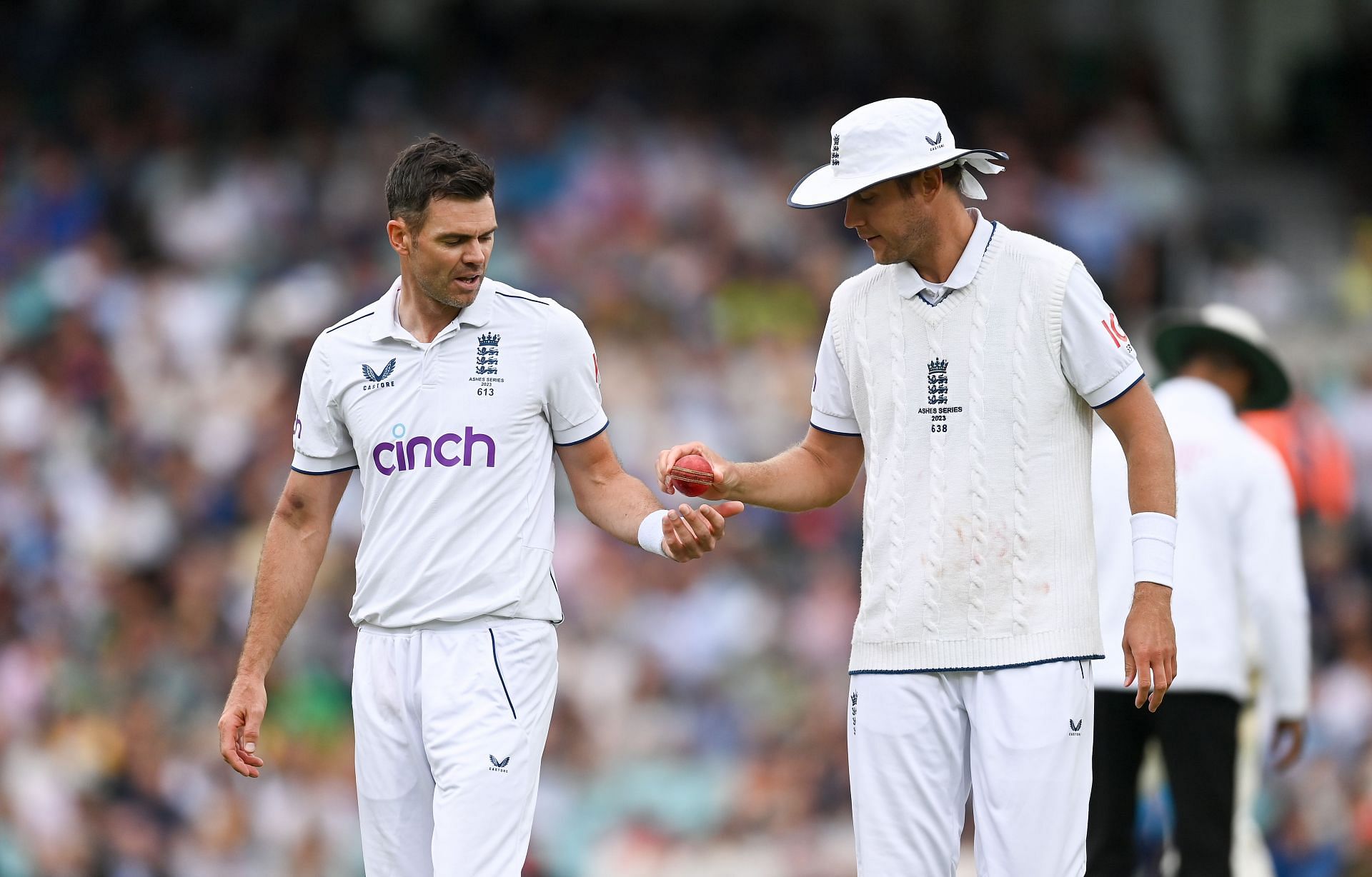 James Anderson and Stuart Broad. (Credits: Getty)