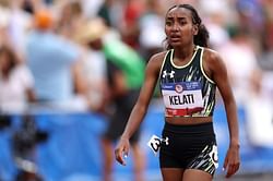 A look at Weini Kelati's journey from seeking asylum in USA in 2014 due to conditions in Eritrea to 10,000m qualification for Paris Olympics