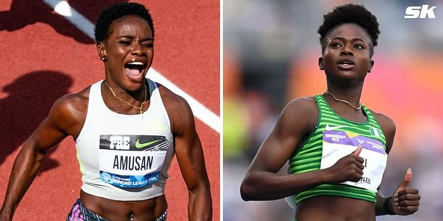 Tobi Amusan &amp; Favour Ofili (Image Credits: Getty Images)