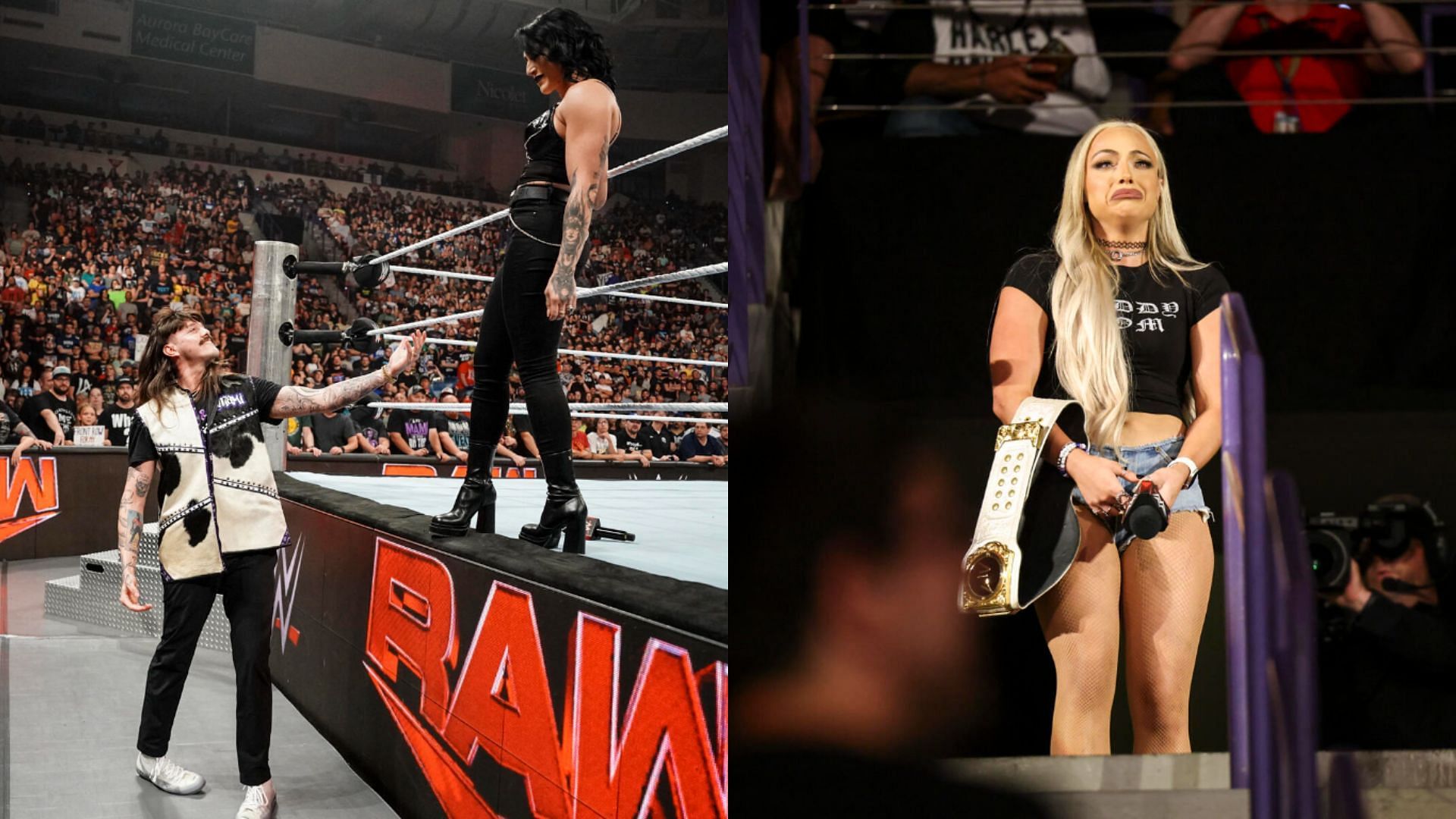 Dominik Mysterio rejects Liv Morgan (Photo Courtesy: WWE.com)