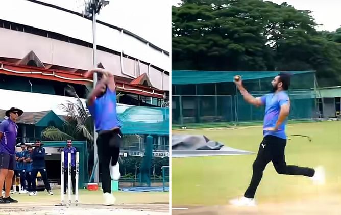 [Watch] "Reloading and returning stronger" - Mohammed Shami trains hard as he gears up for comeback
