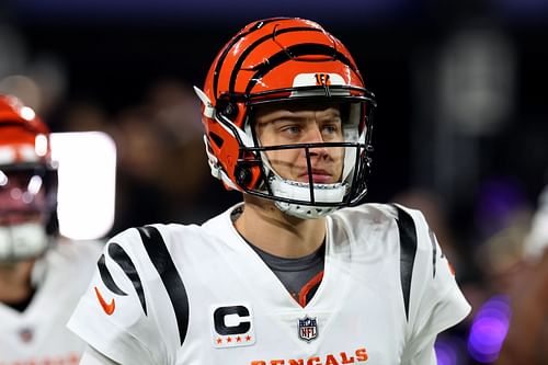 Joe Burrow during Cincinnati Bengals v Baltimore Ravens