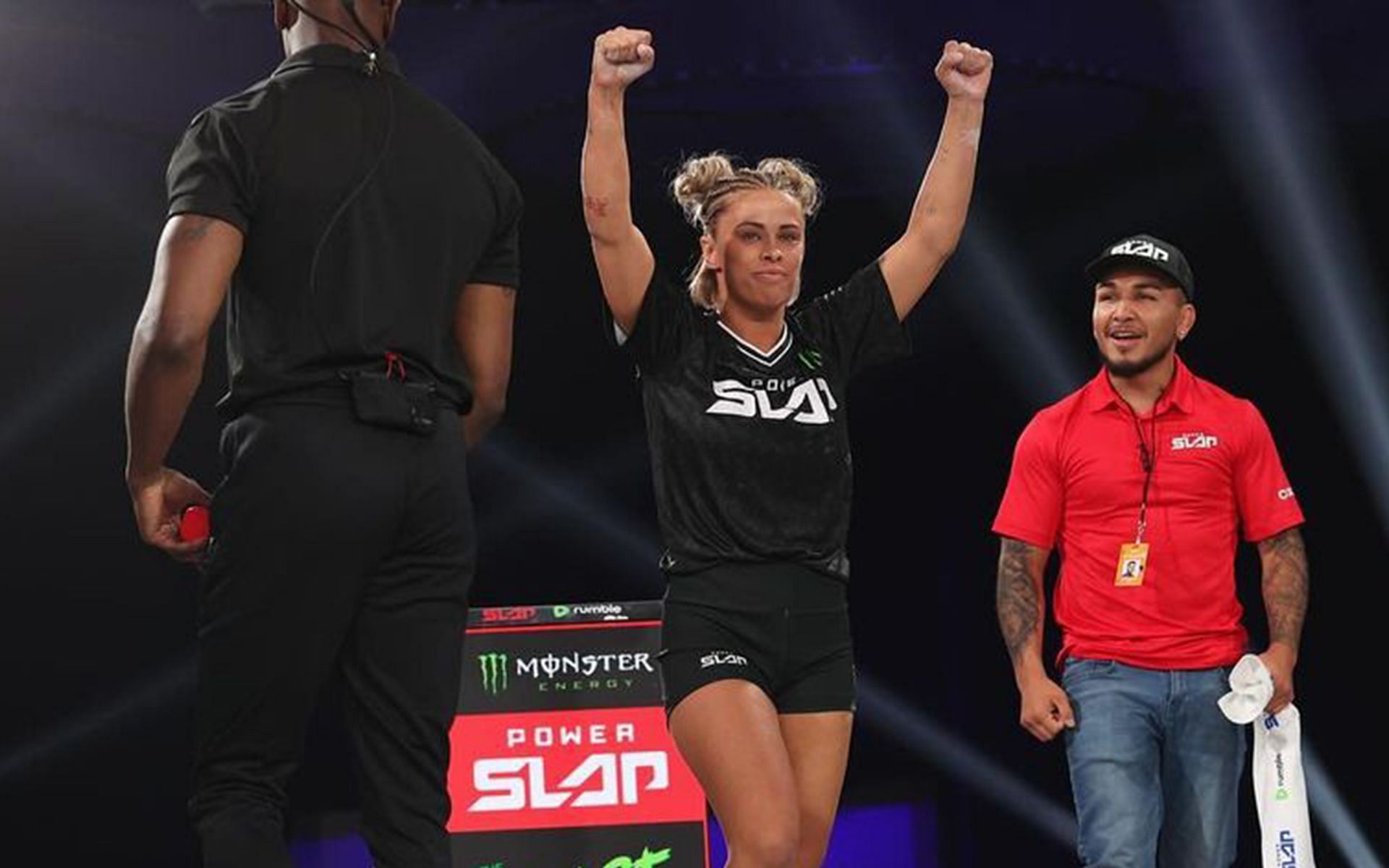 Paige VanZant emerged victoriously in her slap fighting debut. [Image courtesy: @paigevanzant on Instagram]