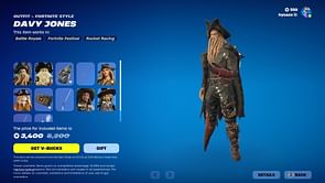 How to get Pirates of the Caribbean skins in Fortnite