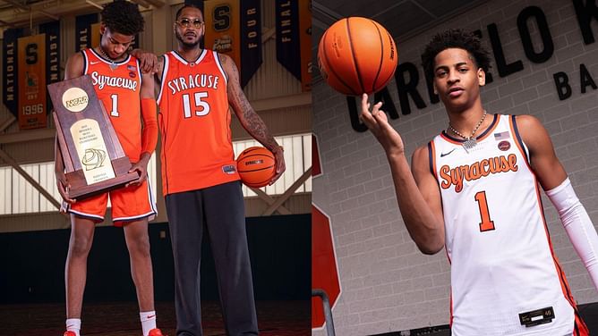 Carmelo Anthony's son Kiyan gets real on crushing competition after his Peach Jam heroics this summer: "That's how you measure yourself"