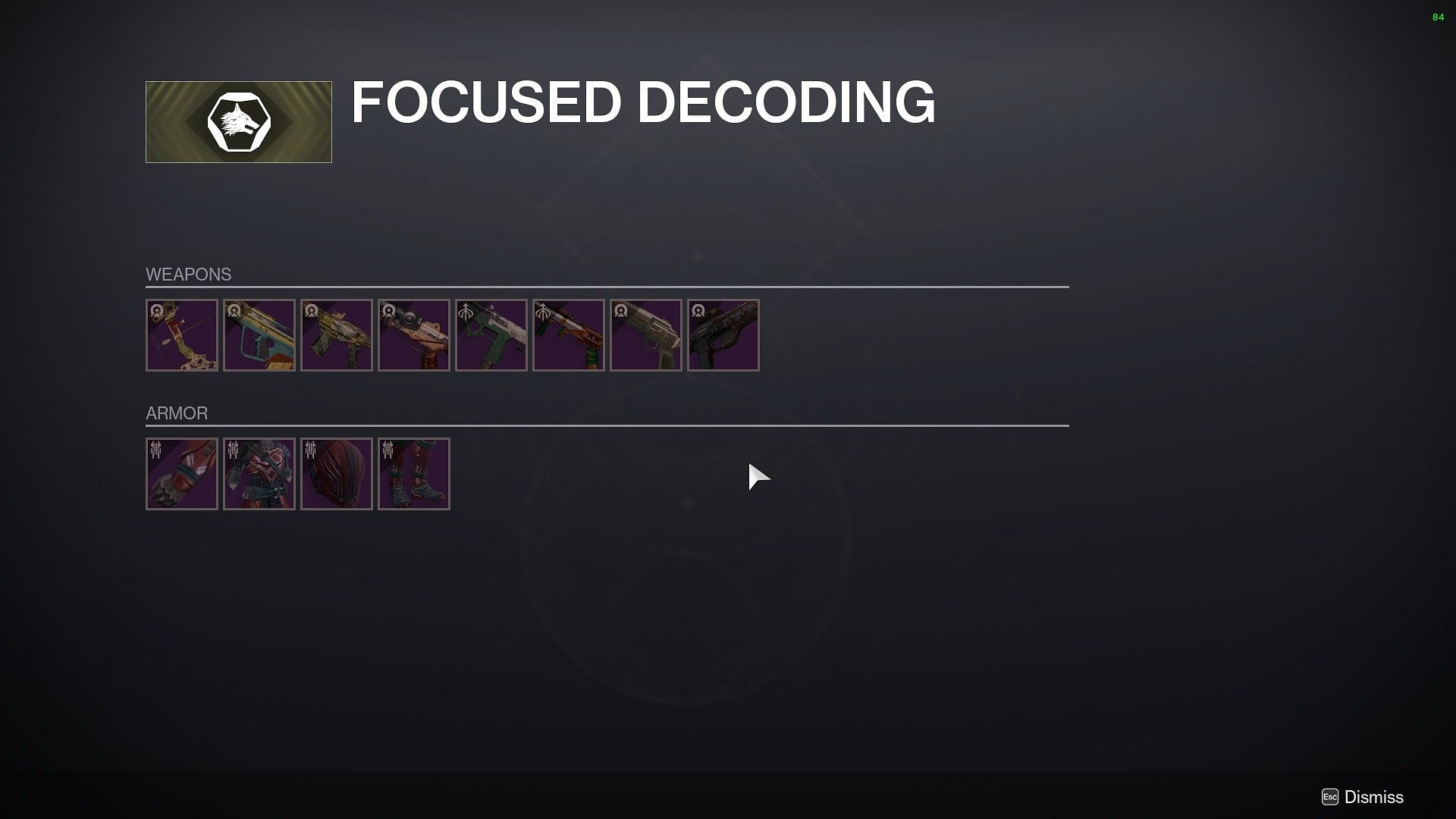 Iron Banner weapons for focusing from Saladin in Destiny 2 (Image via Bungie)