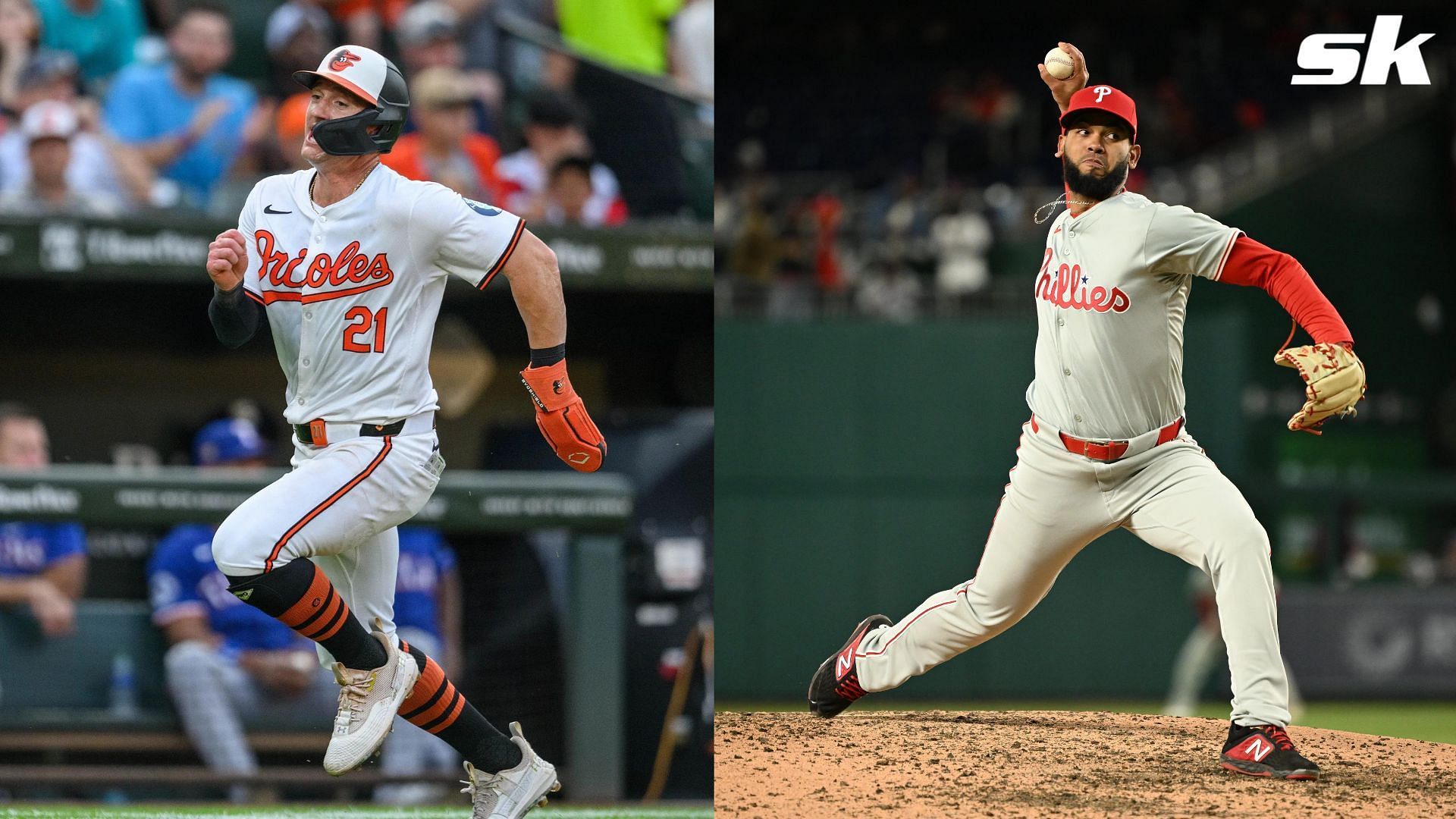 Phillies make first trade deadline move, landing Austin Hays from the Orioles for Serathony Dominguez and Cristian Pache (Photo Source: IMAGN)