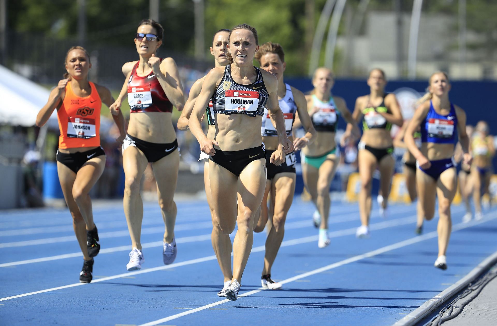 Shelby Houlihan in action at USATF Outdoor Championships [Getty]