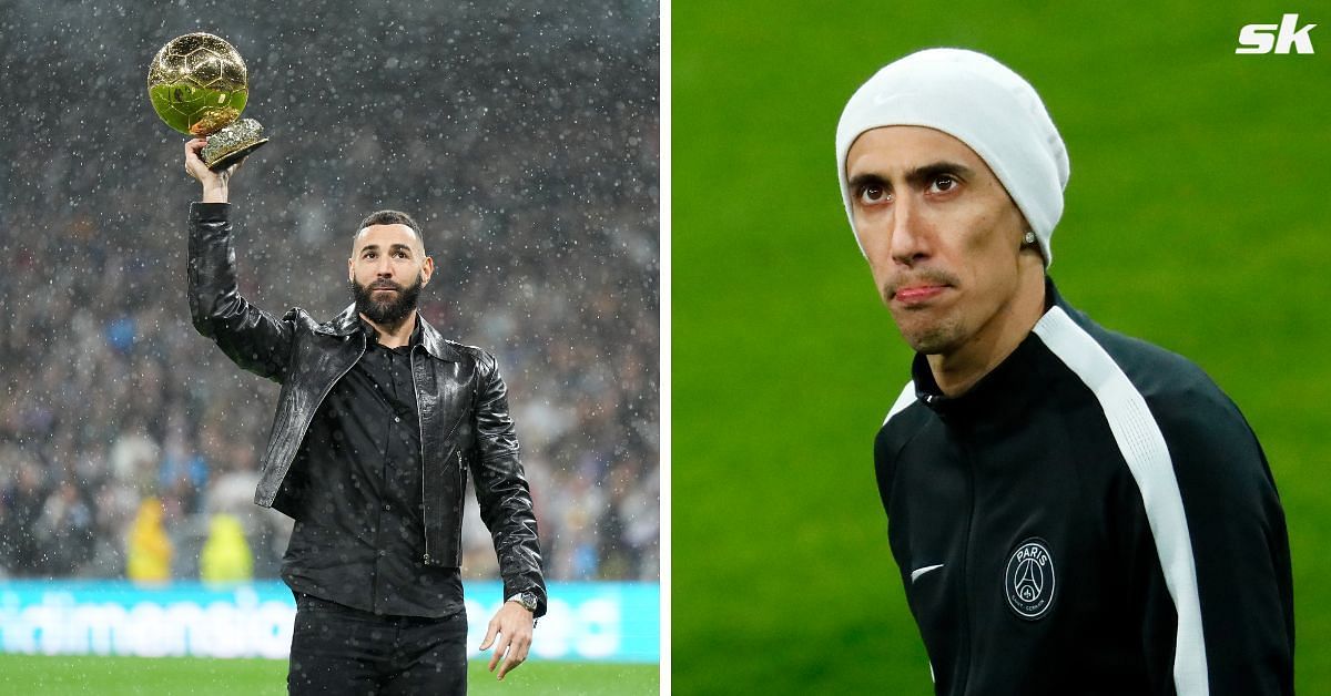 Karim Benzema and Angel Di Maria - Getty 