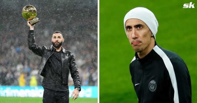 “It’s as if you don’t see him” - Di Maria delivers verdict on ex-Real Madrid teammate Karim Benzema winning Ballon d’Or in 2022