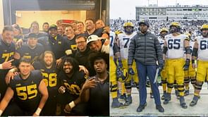 Michigan coach Sherrone Moore shares 'hungry' defensive line's progress before 2024 season: "Working their tails off"