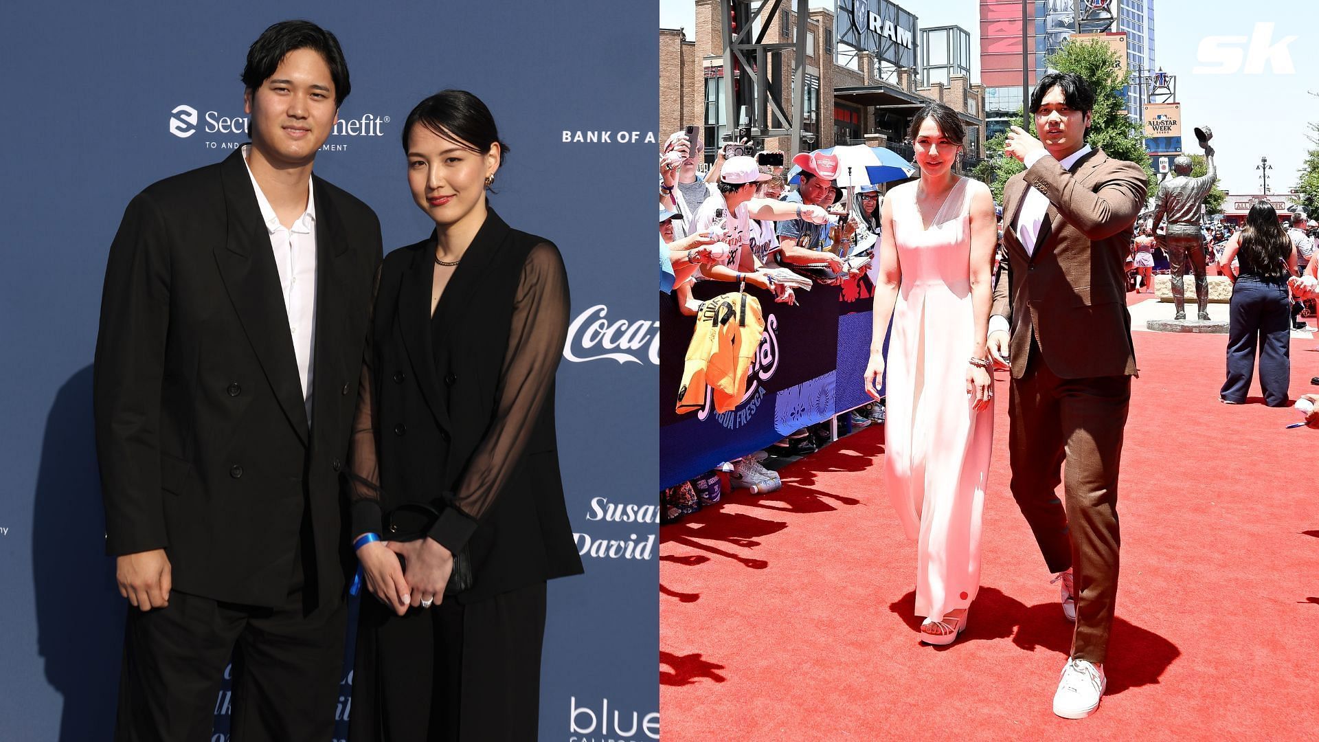 Shohei Ohtani married his wife, Mamiko, earlier this year