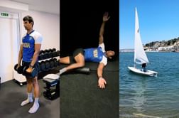 [Watch] Indian sailor Vishnu Saravanan trains hard ahead of Paris Olympics 2024