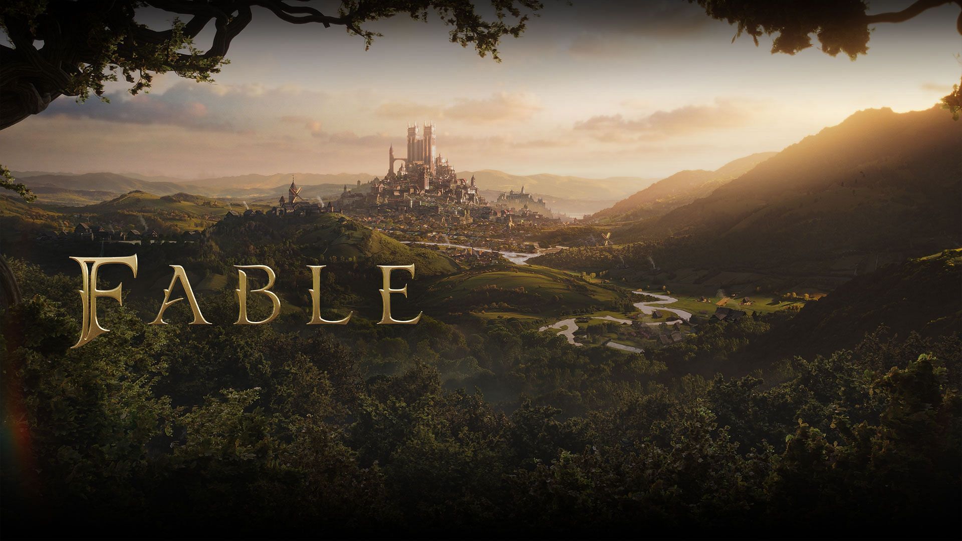 Let&#039;s get Fable-y up in this town! (Image via Microsoft)