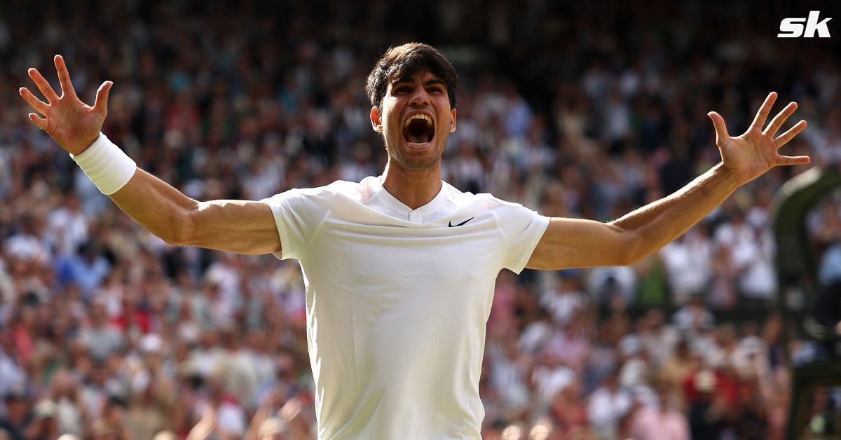 Carlos Alcaraz won his second Wimbledon title on Sunday.