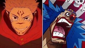 "Know your place" - One Piece fanart sees Jujutsu Kaisen's Sukuna meet his greatest foe yet